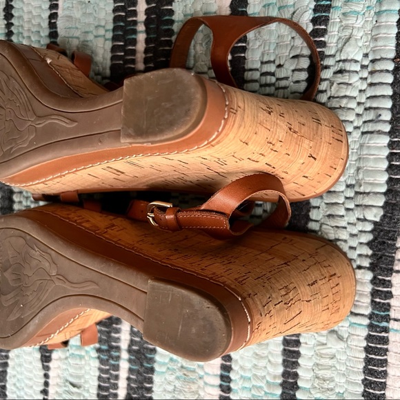 Franco Sarto Cork Wedges Size 9 - Picture 3 of 11